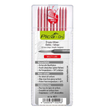 Pica 4031 Dry Refills Red Pack Of 10 leads