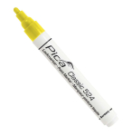 Pica 524/44 Pica Paint Marker yellow Round Tip 2-4mm Pica 524/44 Pica Paint Marker yellow Round Tip 2-4mm