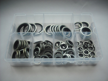 Assorted Imperial Bonded Seals 1/8BSP-1inchBSP 100 Pieces Assorted Imperial Bonded Seals 1/8BSP-1inchBSP 100 Pieces