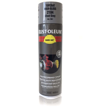 Rust-Oleum 2184 Steel Grey Spray Paint 500ml (RAL7001)