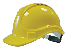 Scan Deluxe Safety Helmet Yellow