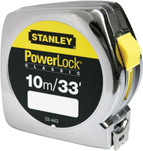 Stanley PowerLock Tape 10m/33ft (Width 25mm)