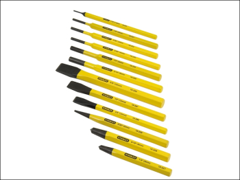 Stanley Punch & Chisel Set 12 Piece Stanley Punch & Chisel Set 12 Piece