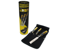 Stanley FatMax Bevel Edge Chisel with Thru Tang Set of 3