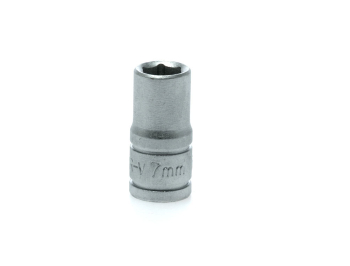 Teng M140507-C Socket 1/4 inch Drive 7mm Teng M140507-C Socket 1/4 inch Drive 7mm