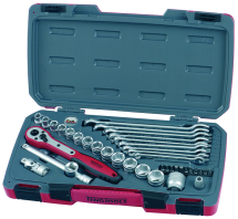 Teng T3840 Tool Set 3/8 inch Drive 39 Pieces