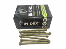TIMco 6.7 x 125 Index Timber Screw Hex - GRN Box Of 50
