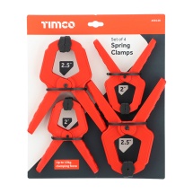 TIMco 4 Pieces Spring Clamp Set