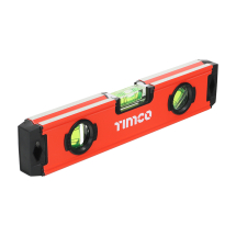TIMco 225mm Toolbox Spirit Level - Aluminium