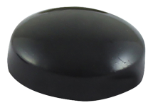 TIMco BLACK PlastiDome Screw Cap - BLACK Bag Of 100
