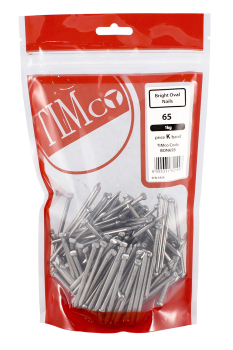 TIMco 65mm Oval Nails - Bright 1kg Bag