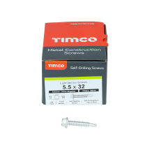 TIMco 5.5 x 32 Hex Head Self Drilling Screws Box Of 100