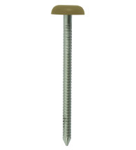 TIMco 50mm Polymer Headed Nail - Oak Box Of 100 TIMco 50mm Polymer Headed Nail - Oak Box Of 100
