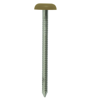 TIMco 50mm Polymer Headed Nail - Oak Box Of 100 TIMco 50mm Polymer Headed Nail - Oak Box Of 100