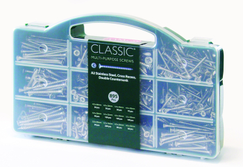 TIMco Classic A2 SS Screw Mixed Tray