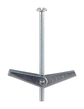 TIMco M3 x 50 Spring Toggle - BZP Box Of 100