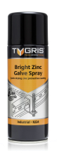 Tygris R224 Bright Zinc Plated Galvanised Aerosol 400ml