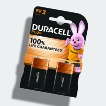 Duracell XMS25DUR9V 9V Plus Power Twin Pack Duracell XMS25DUR9V 9V Plus Power Twin Pack