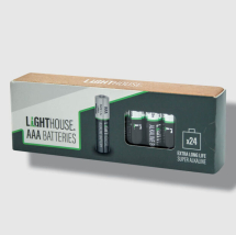 Lighthouse XMS25LHBAT3A AAA Batteries 24 Pack Lighthouse XMS25LHBAT3A AAA Batteries 24 Pack